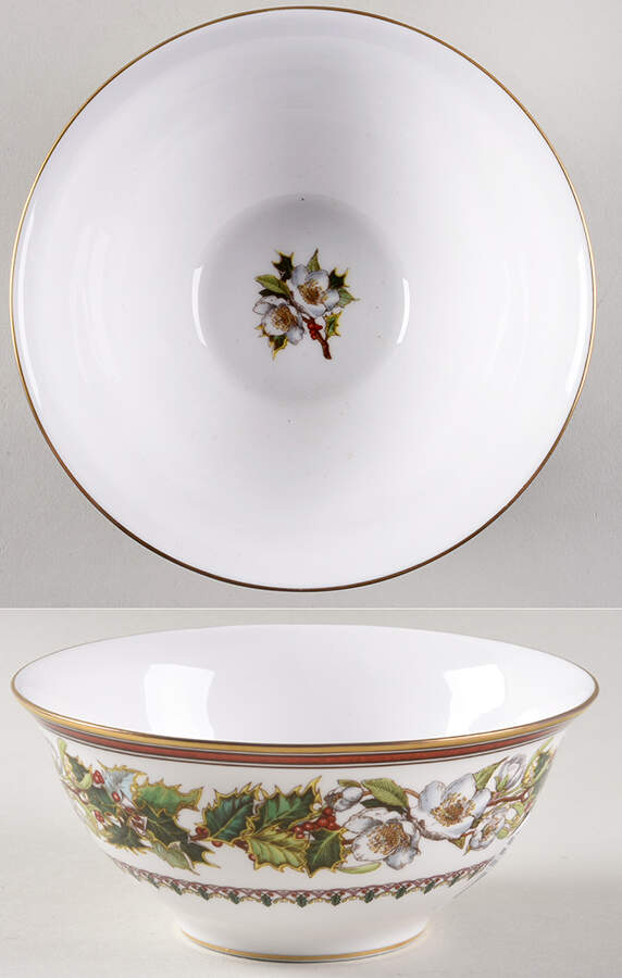 Christmas Rose Nut Bowl by Spode-1
