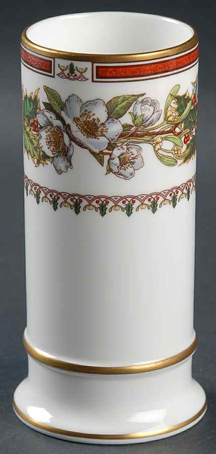Christmas Rose 4" Vase by Spode-1
