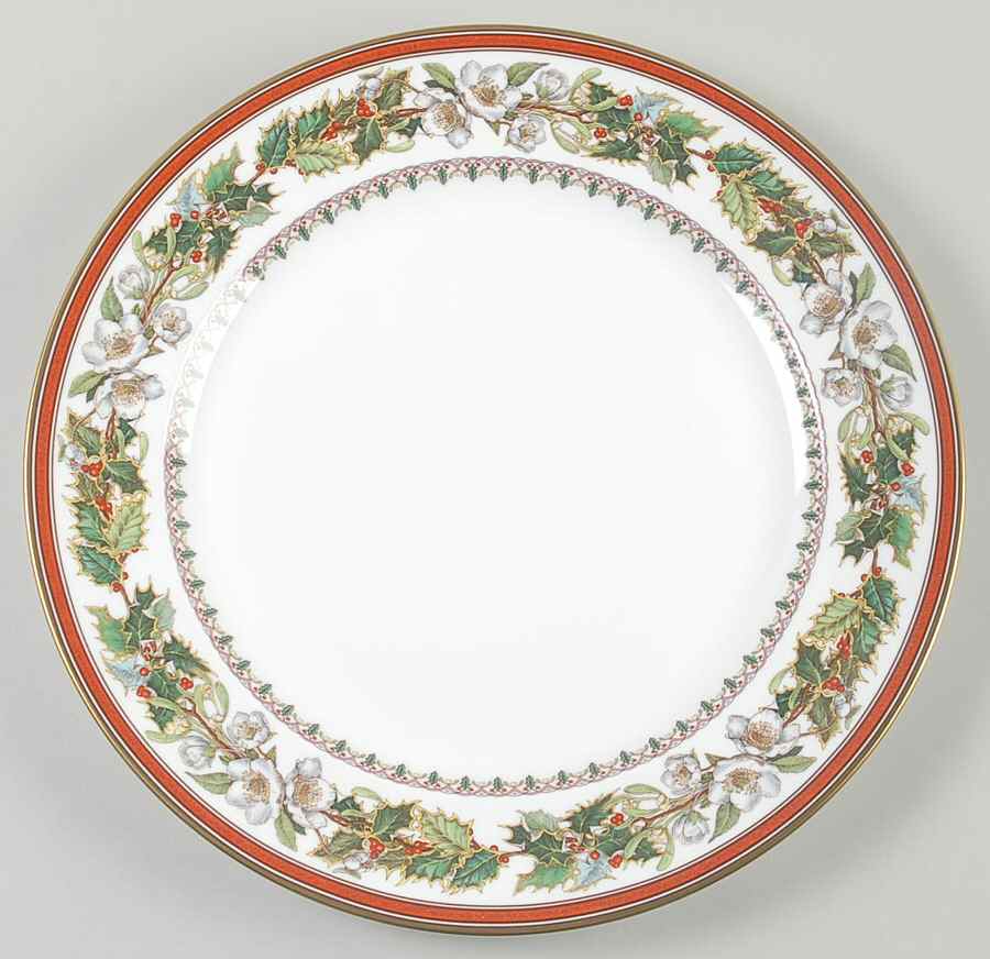 Christmas Rose 12" Chop Plate (Round Platter) by Spode-1