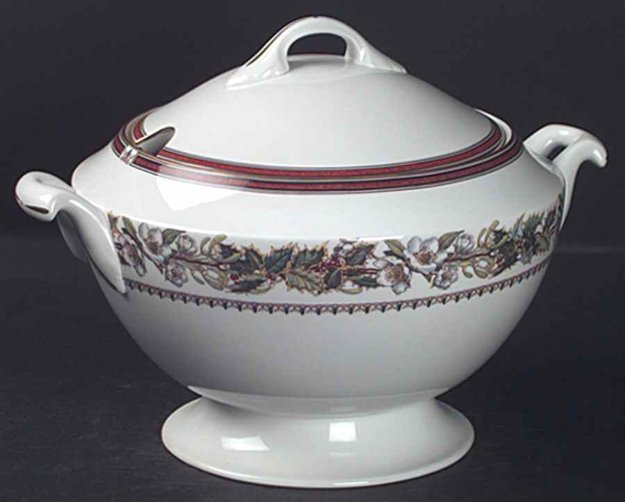 Christmas Rose Tureen & Lid by Spode-1
