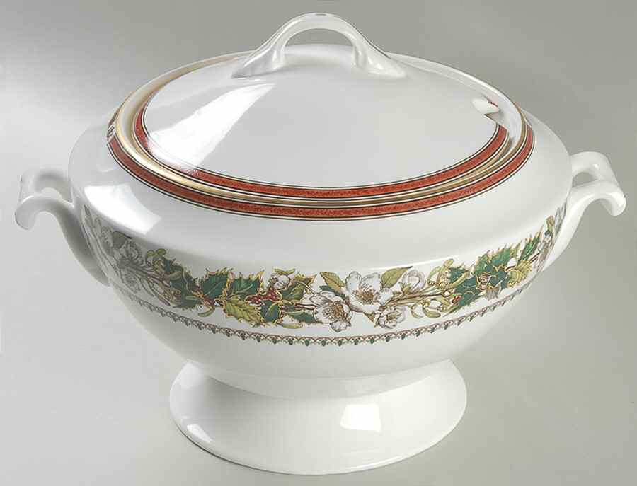 Christmas Rose Tureen & Lid by Spode-1
