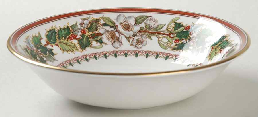 Christmas Rose Coupe Cereal Bowl by Spode-1