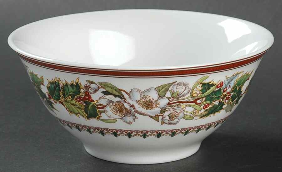 Christmas Rose Nut Bowl by Spode-1