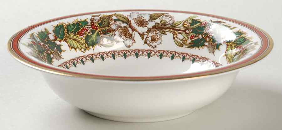 Christmas Rose Coupe Cereal Bowl by Spode-1