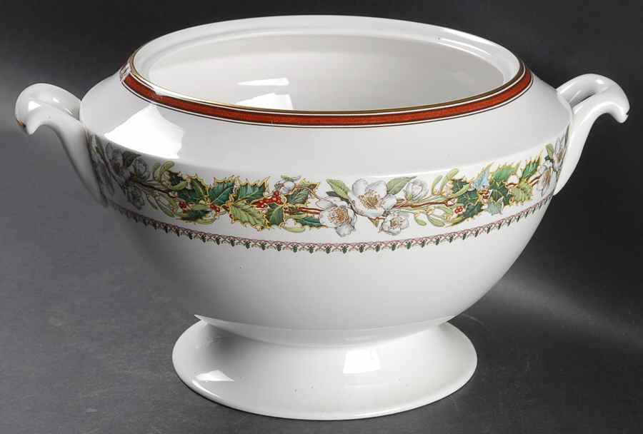 Christmas Rose Tureen No Lid by Spode-1