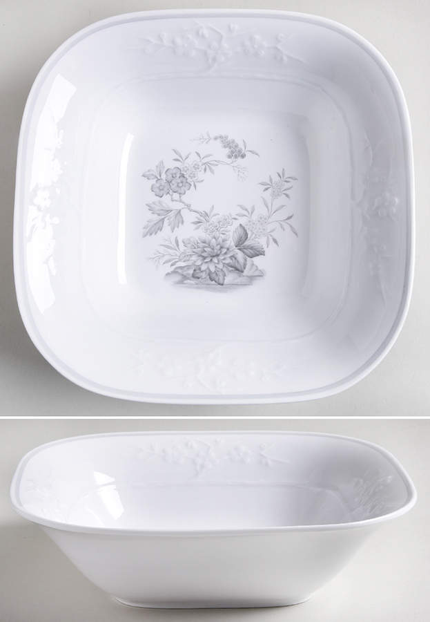 Chinese Spring 9" Square Vegetable Bowl by Spode-1