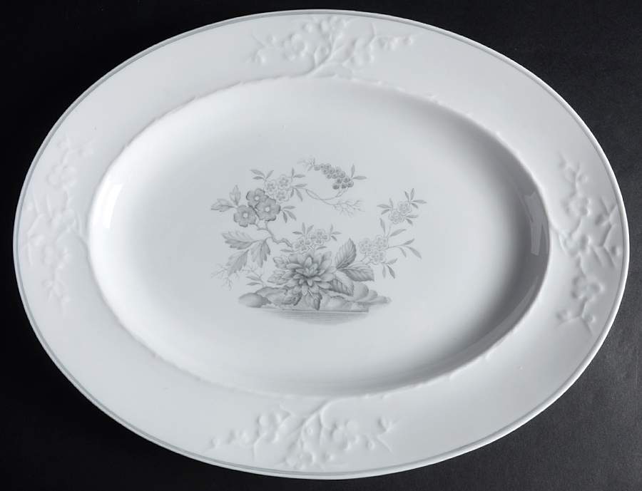 Chinese Spring 14" Oval Serving Platter by Spode-1