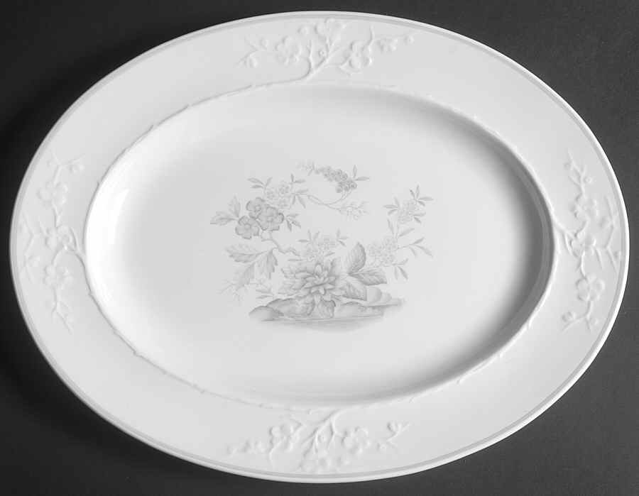 Chinese Spring 15" Oval Serving Platter by Spode-1