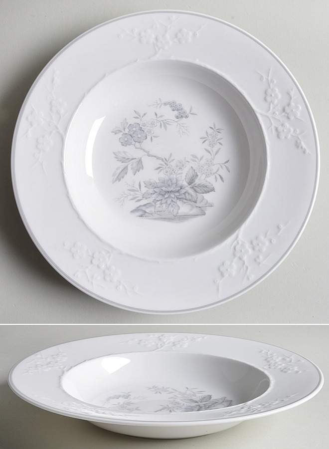 Chinese Spring Large Rim Soup Bowl by Spode-1