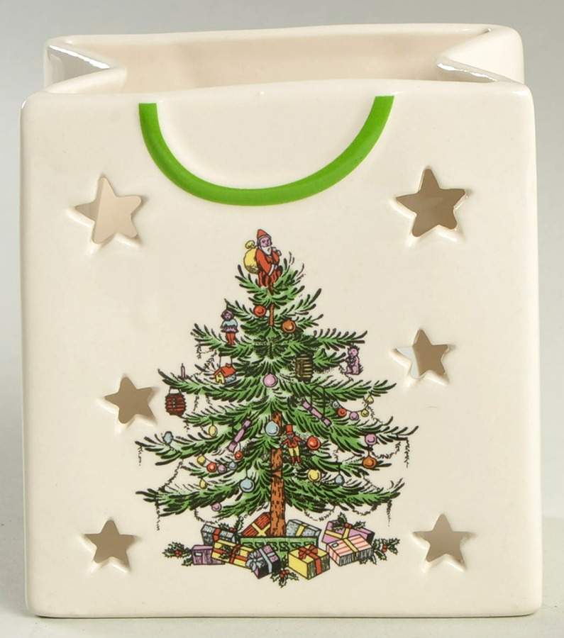 Christmas Tree Votive Candleholder by Spode-1