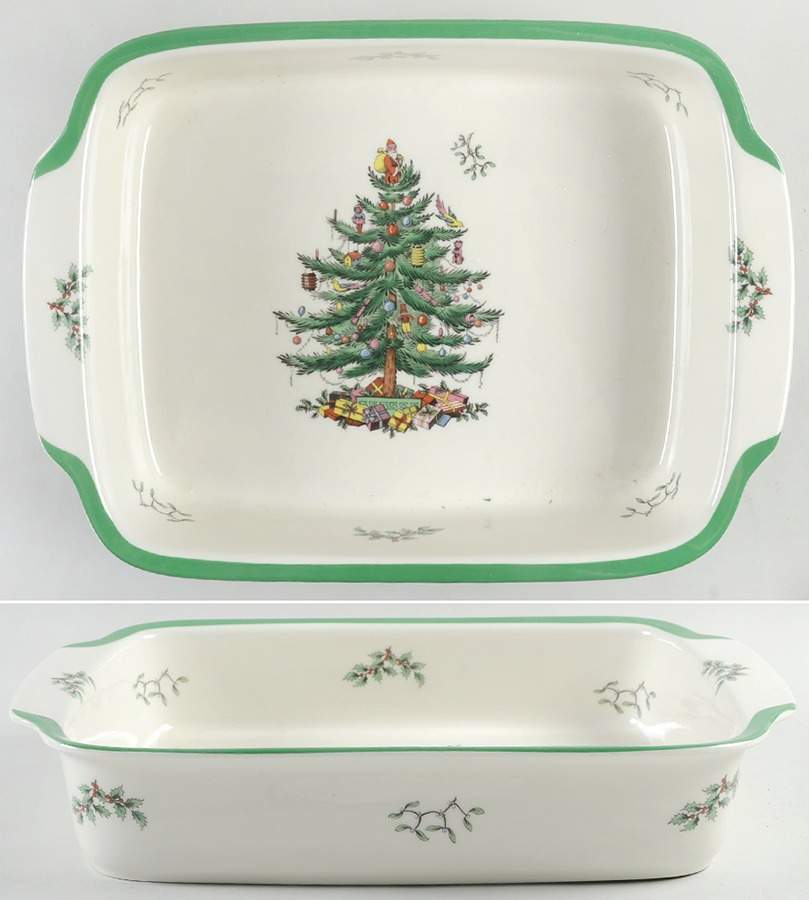 Christmas Tree 15" Lasagna by Spode-1