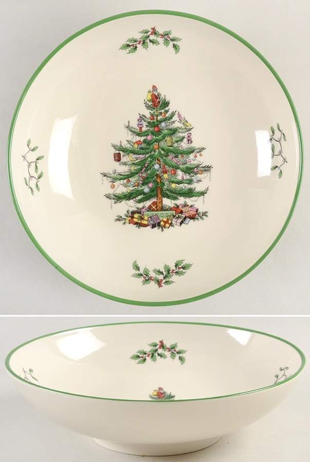 Christmas Tree 9" Individual Pasta Bowl by Spode-1