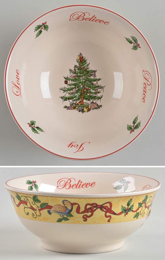 Christmas Tree 2012 Annual 6" Revere Candy Bowl by Spode-1