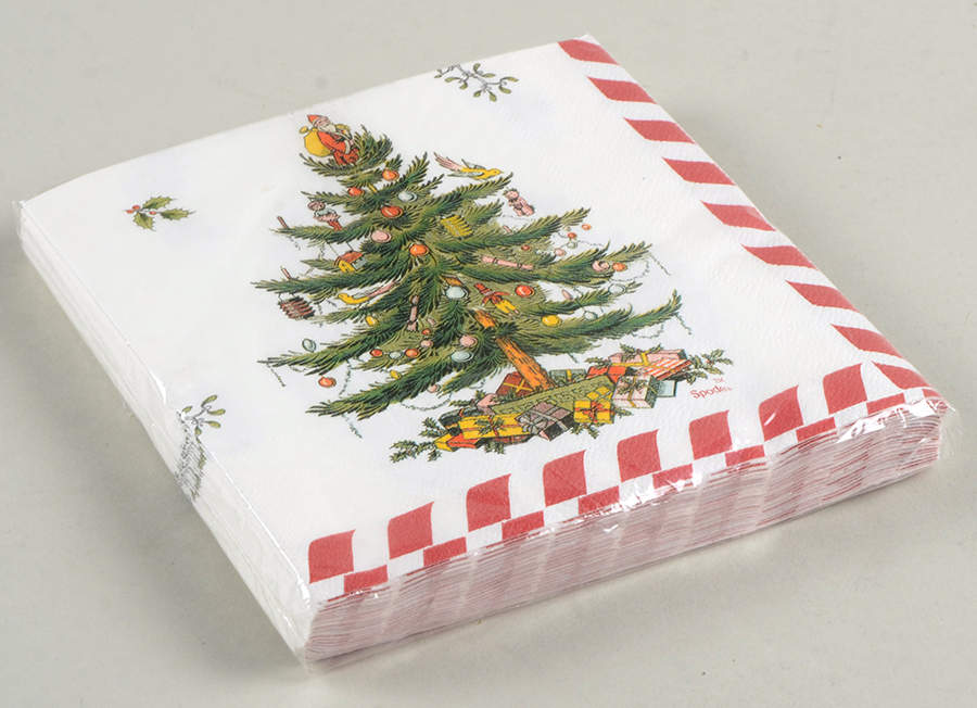 Christmas Tree Package of Paper Luncheon Napkins by Spode-1