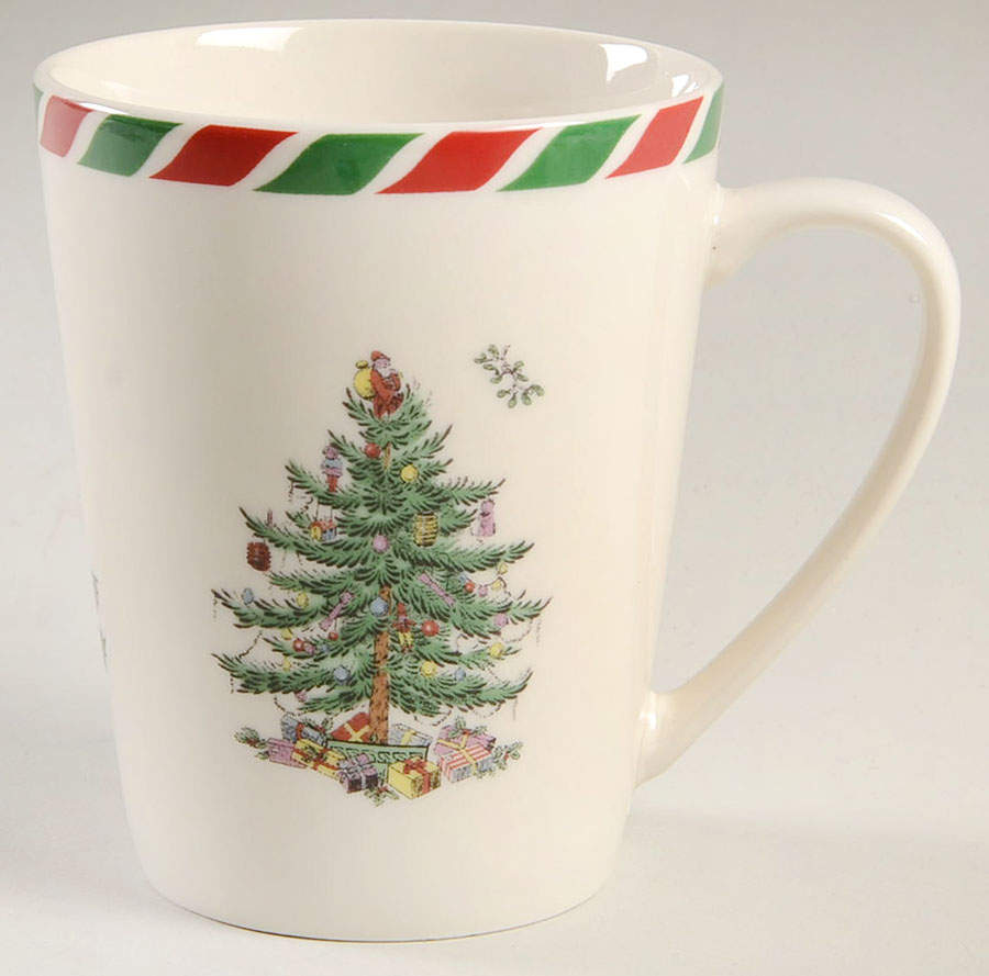 Christmas Tree Candy Cane Mug by Spode-1