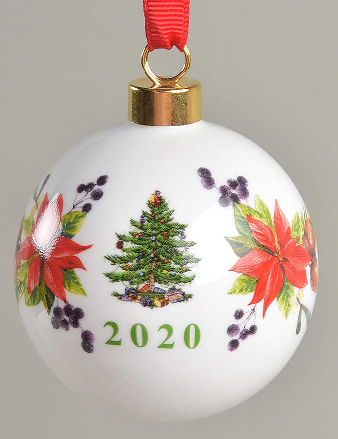 Christmas Tree Ornaments 2020 Dated Bauble - Boxed by Spode-1