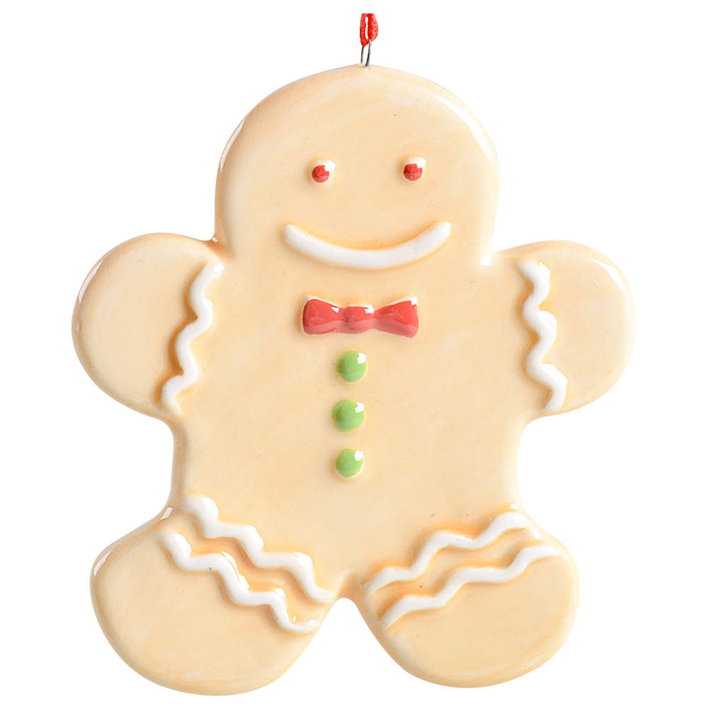 Christmas Tree Ornaments Gingerbread Man - Boxed by Spode-1