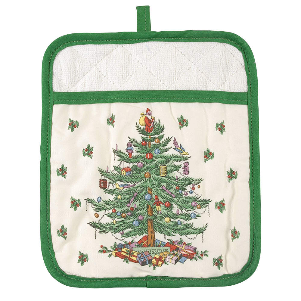 Christmas Tree Cloth Potholder by Spode-1