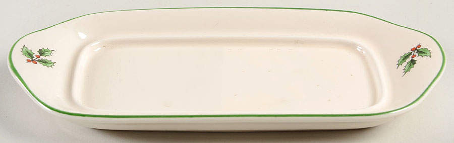 Christmas Tree 1/4 Lb Butter No Lid by Spode-1