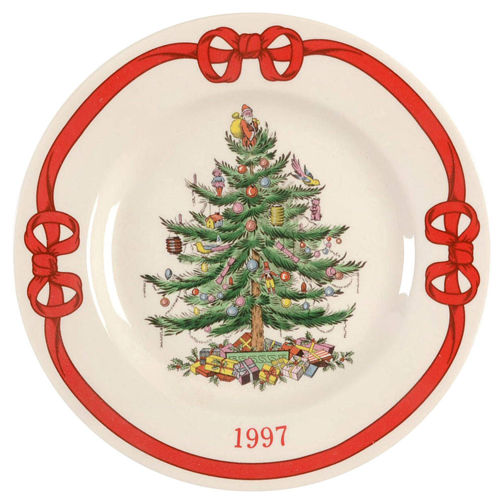Christmas Tree 1997 Collector Plate by Spode-1