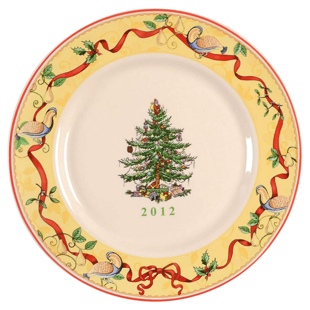 Christmas Tree 2012 Collector Plate by Spode-1