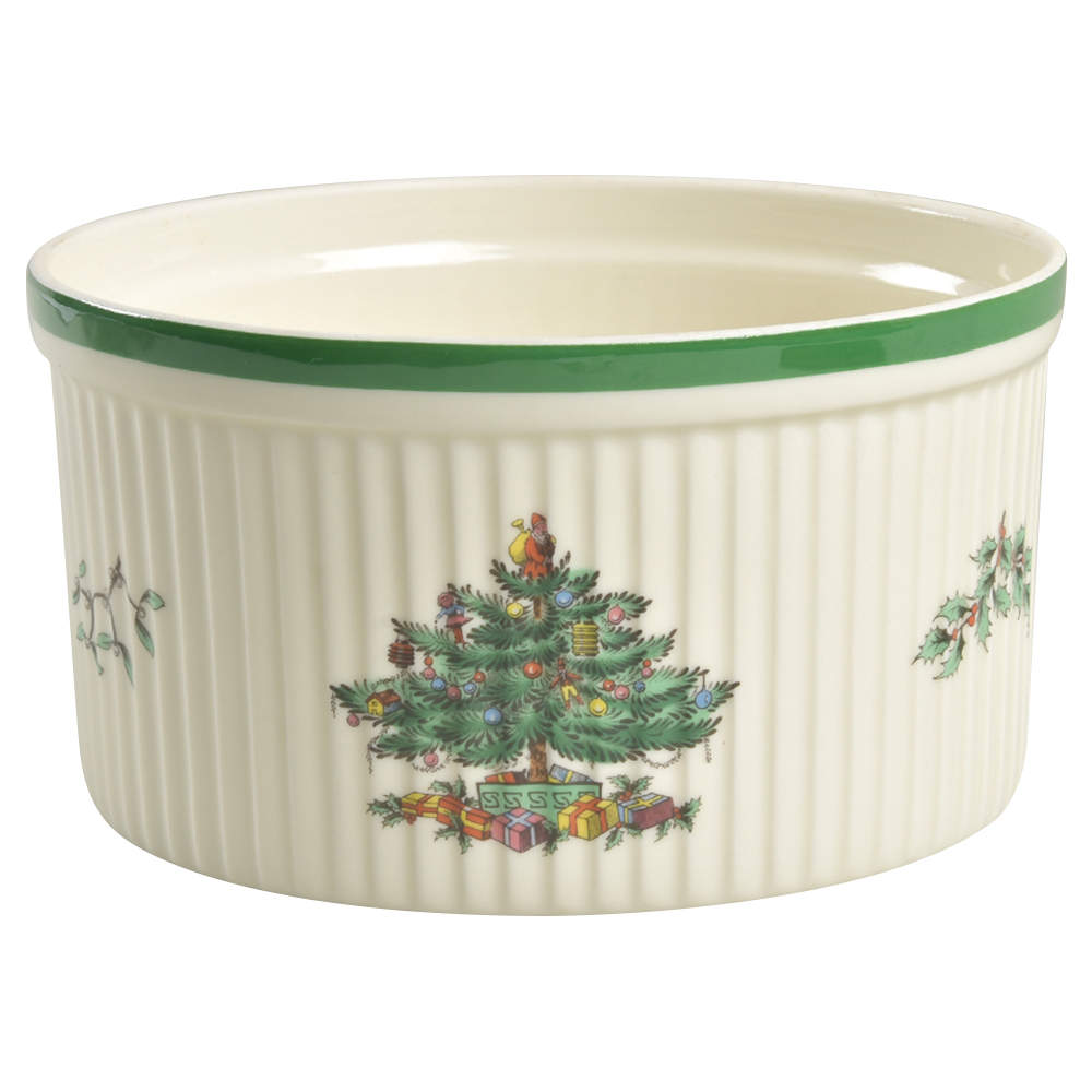 Christmas Tree 7" Souffle by Spode-1