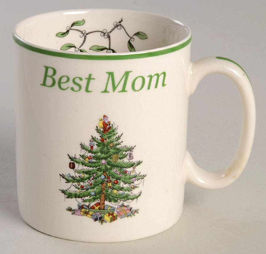 Christmas Tree Accent Mug by Spode-1