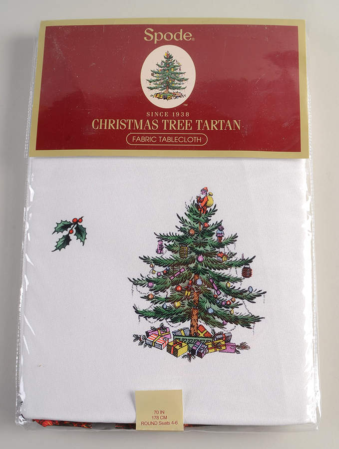 Christmas Tree Tablecloth-Round 70" by Spode-1