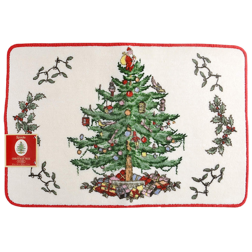 Christmas Tree Bath Rug by Spode-1