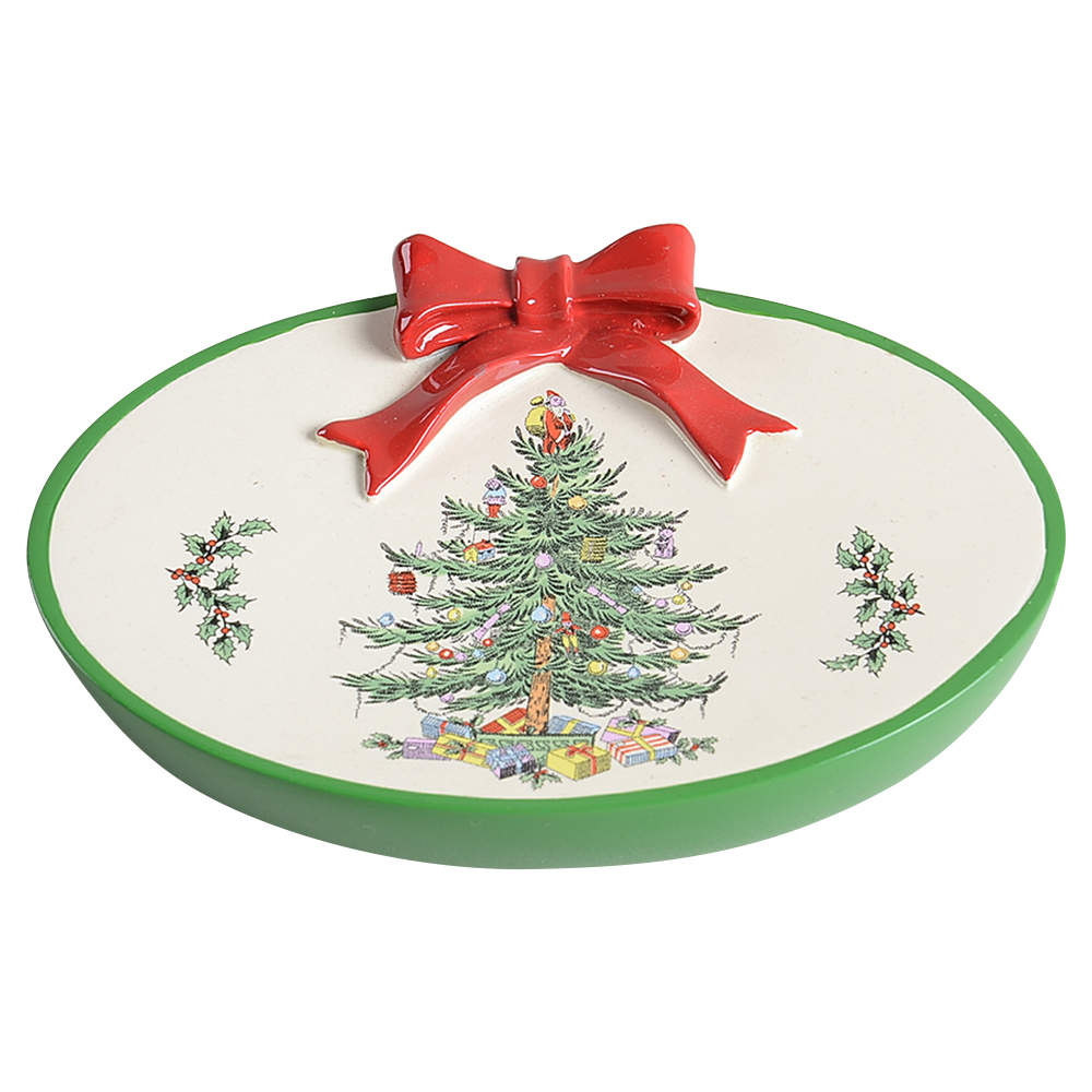 Christmas Tree Soap Dish by Spode-1