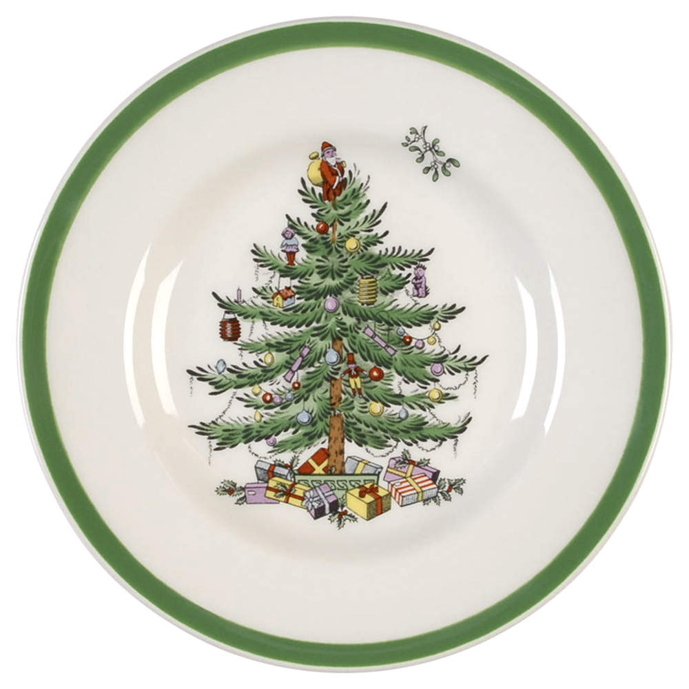 Christmas Tree Bread & Butter Plate by Spode-1