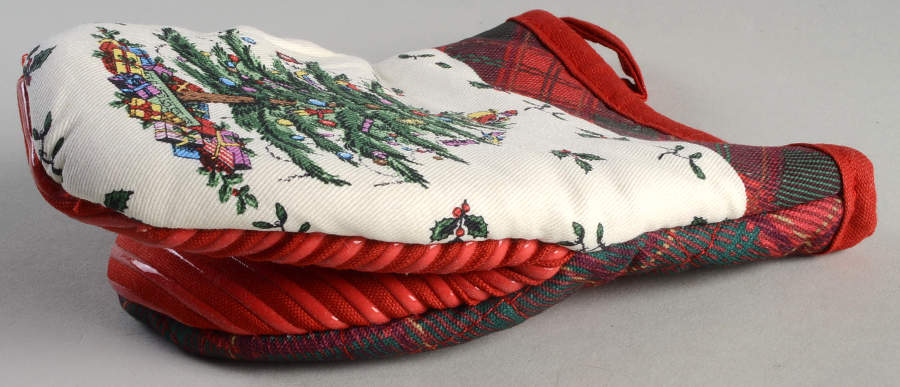 Christmas Tree Mini Cloth Oven Mitt by Spode-1