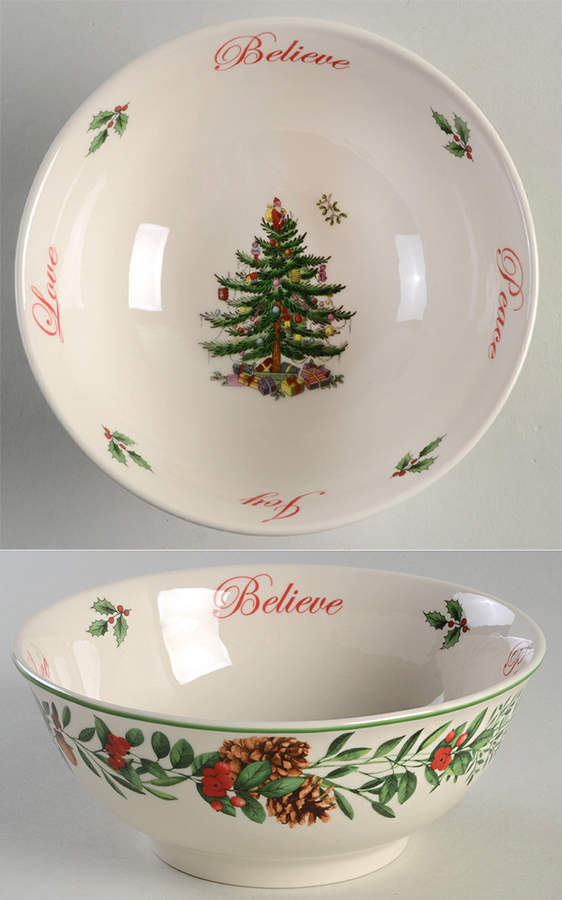 Christmas Tree 2021 Annual 6" Candy/Revere Bowl by Spode-1