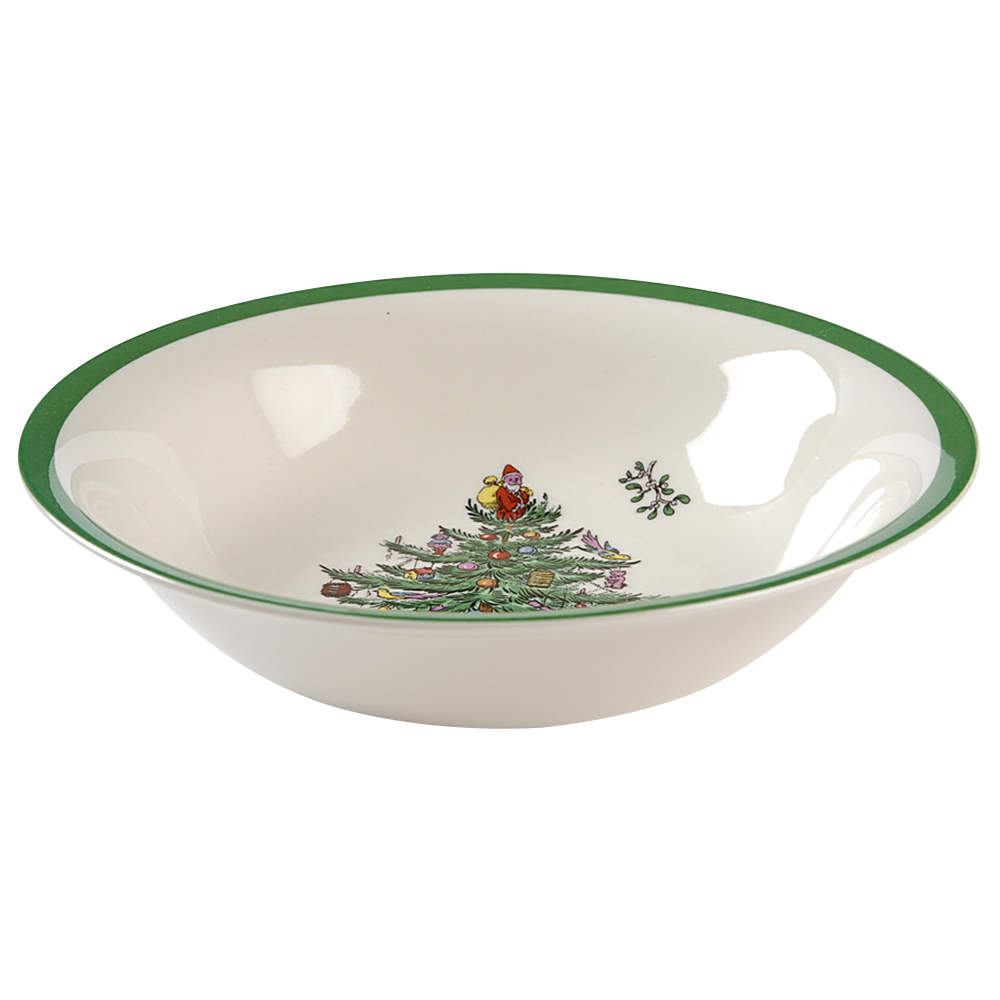 Christmas Tree Ascot Coupe Cereal Bowl by Spode-1