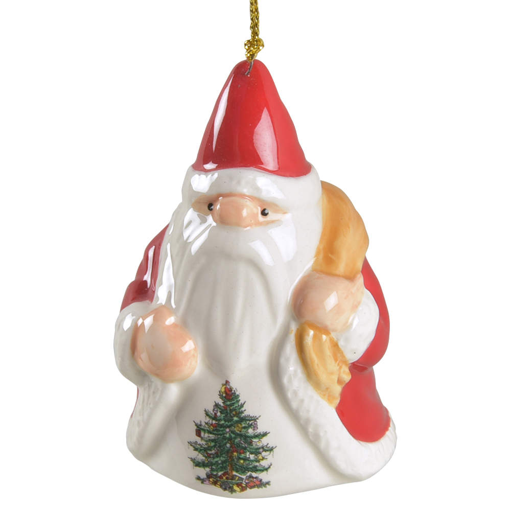 Christmas Tree Ornaments Gnome With Sack - Boxed by Spode-1