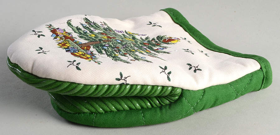 Christmas Tree Mini Cloth Oven Mitt by Spode-1