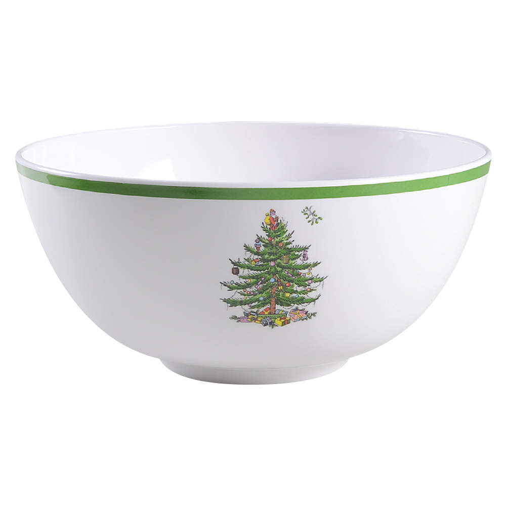 Christmas Tree 11" Large Melamine Salad Serving Bowl by Spode-1