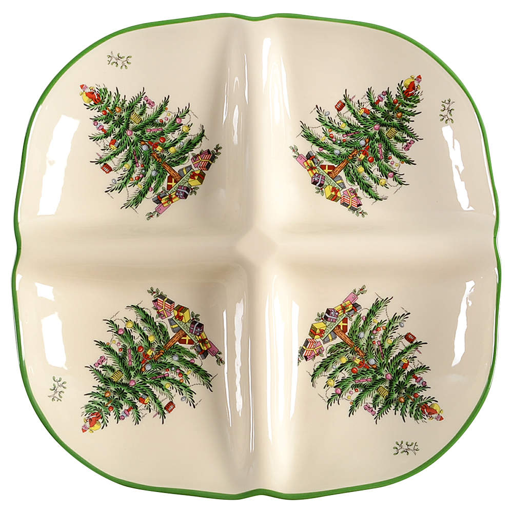 Christmas Tree 4 Part Relish by Spode-1