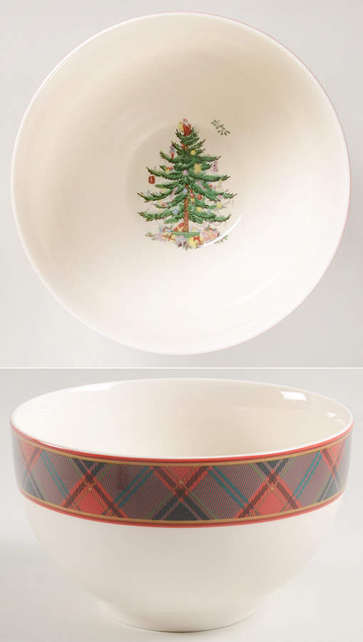 Christmas Tree Rice Bowl by Spode-1