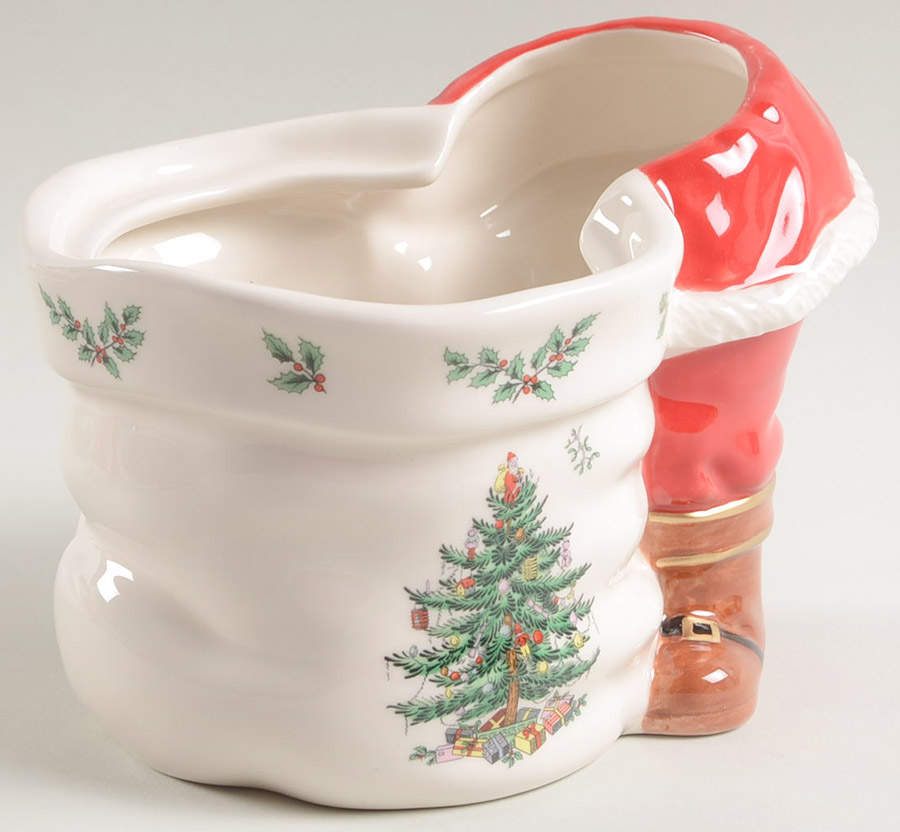 Christmas Tree Candy Jar No Lid by Spode-1