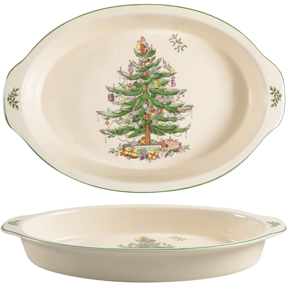 Christmas Tree 14" Augratin by Spode-1