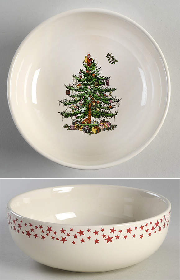 Christmas Tree Soup/Cereal Bowl by Spode-1