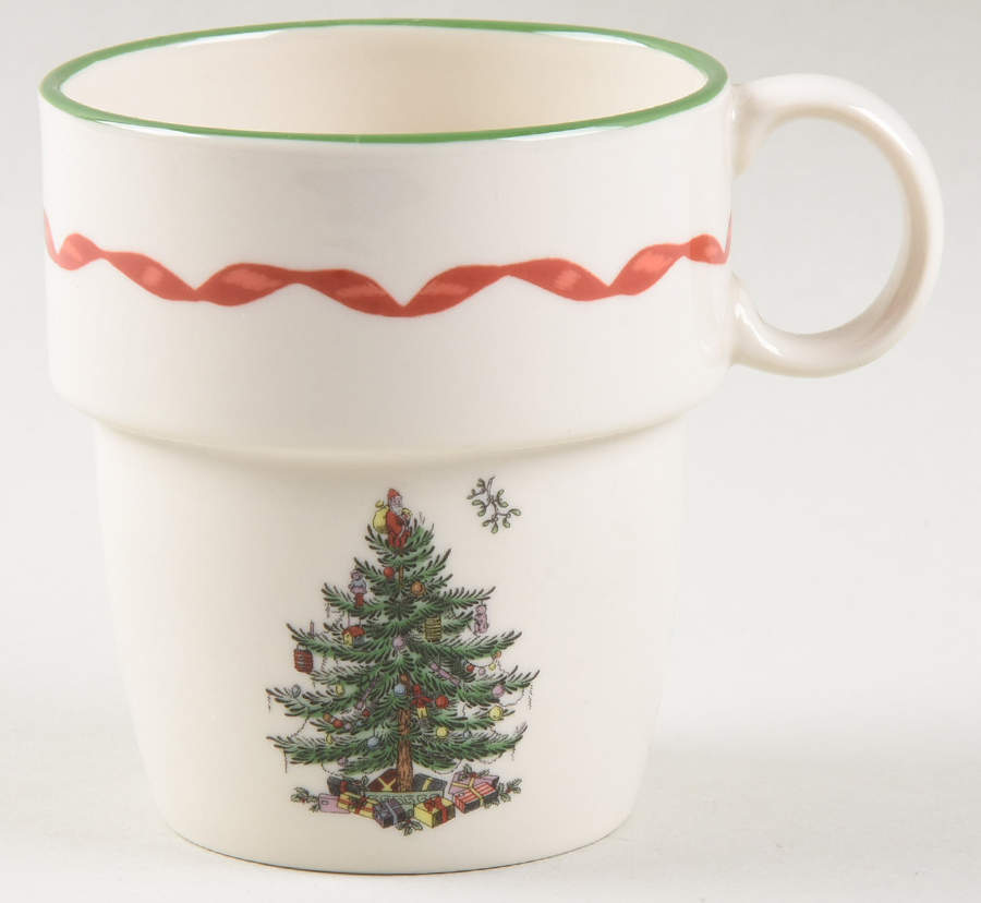 Christmas Tree Stackable Mug by Spode-1
