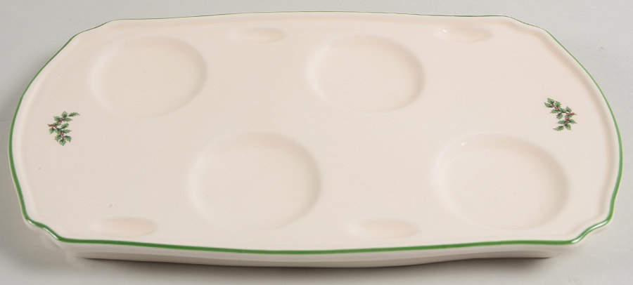 Christmas Tree Tray for 5 Pc Hors d'Oeuvres Set by Spode-1