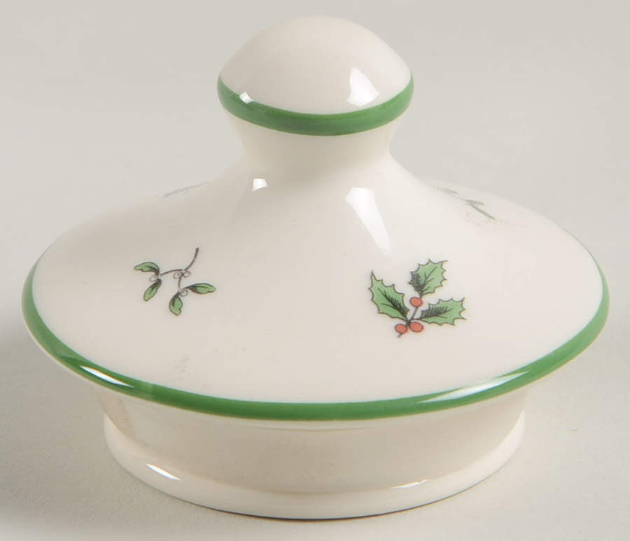 Christmas Tree Lid for Nutmeg Spice Jar by Spode-1