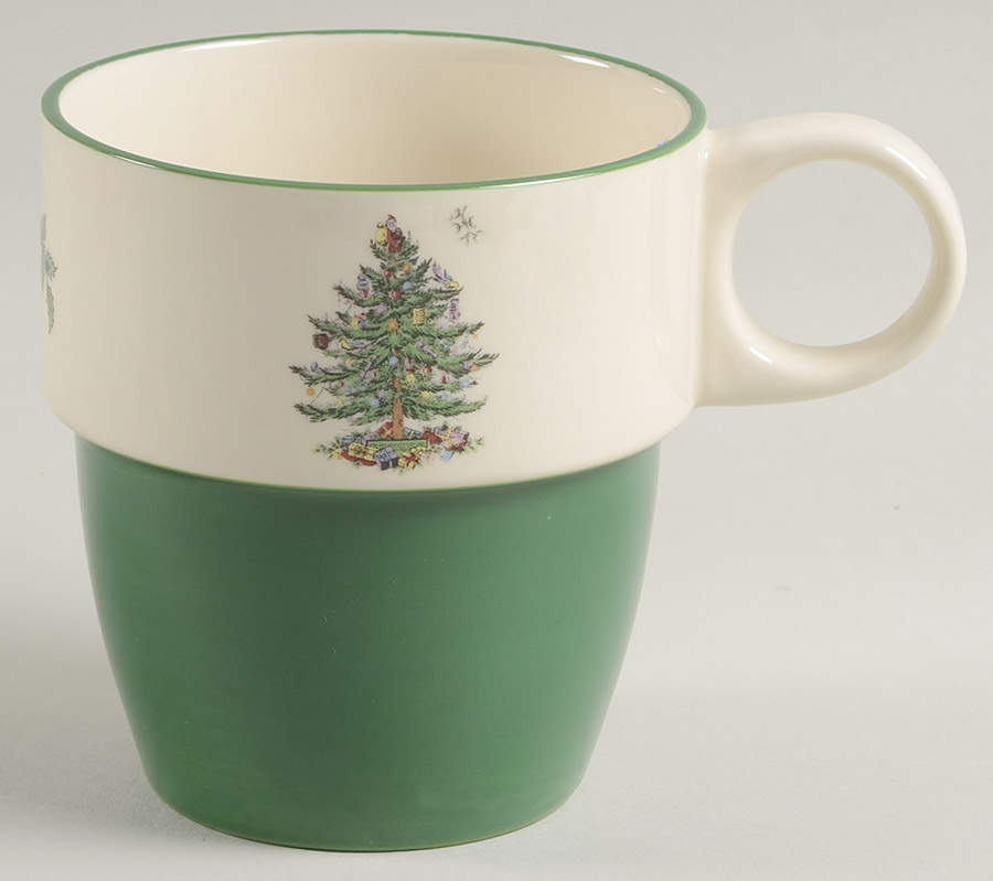 Christmas Tree Stackable Mug by Spode-1