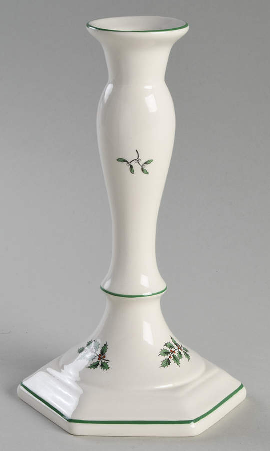 Christmas Tree 7" Candlestick by Spode-1
