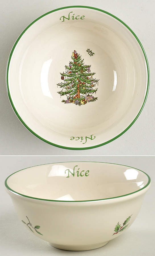 Christmas Tree Individual Dip Dish by Spode-1