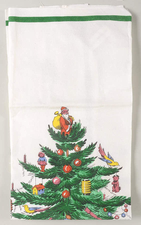 Christmas Tree Cloth Dish Towel by Spode-1