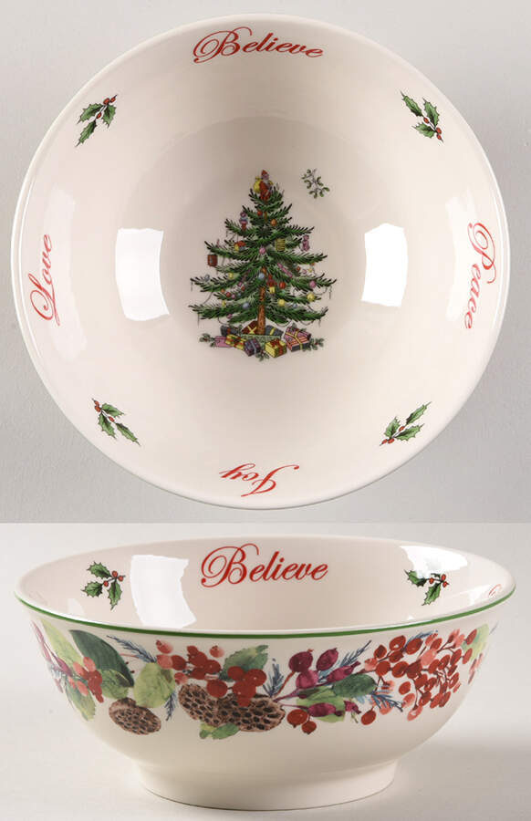 Christmas Tree 2023 Annual 6" Candy/Revere Bowl by Spode-1